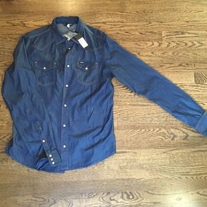 Men’s Diesel Long Sleeve Button Up
